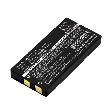 Batterie pour NEC PSIII (600 mAh/2.22 Wh, 3.7 V)