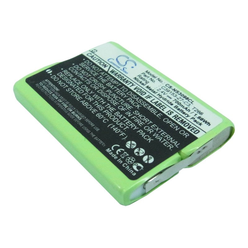 Batterie pour GP Enix E4H (700 mAh/1.68 Wh, 2.4 V)