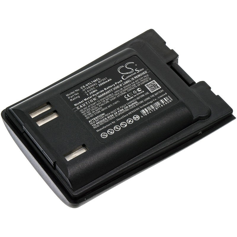 Batterie pour Nortel NTAB9682 (2000 mAh/7.2 Wh, 3.6 V)