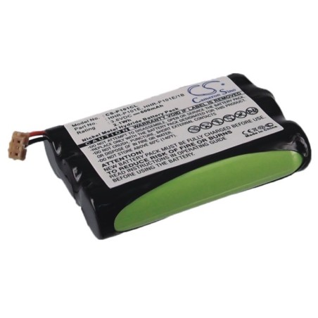 Batterie pour Panasonic KX-TCA10 (600 mAh/2.16 Wh, 3.6 V)