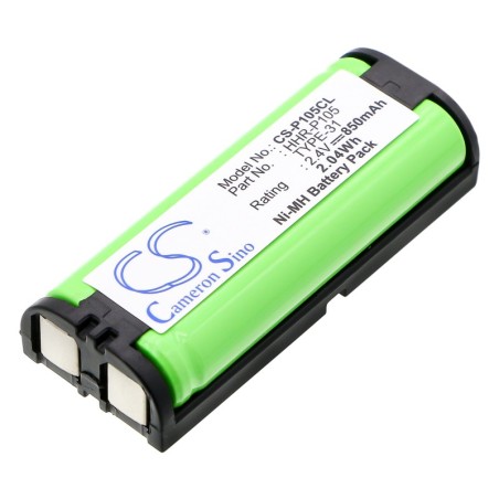 Batterie pour Polycom VVX D230 (850 mAh/2.04 Wh, 2.4 V)