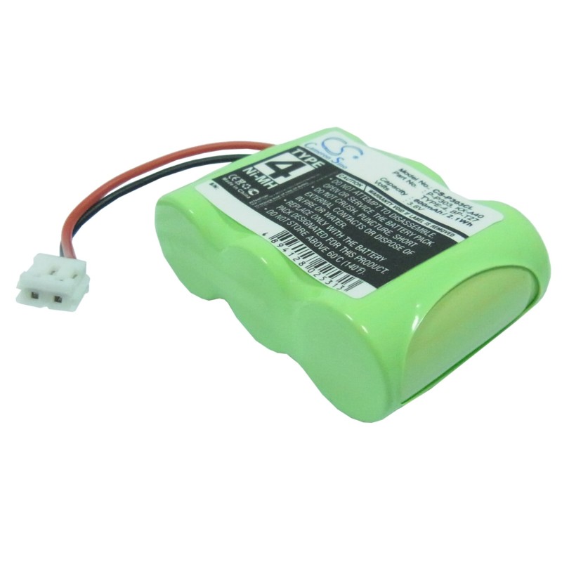 Batterie pour Philips CL8310 (600 mAh/2.16 Wh, 3.6 V)