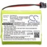 Batterie pour Panasonic KX-TC1850B (700 mAh/2.52 Wh, 3.6 V)