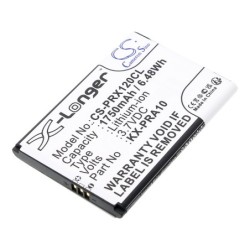 Batterie pour Panasonic KX-PRX150 (1750 mAh/6.48 Wh, 3.7 V)