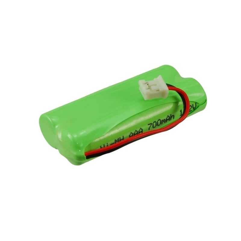 Batterie pour Sagem 2SN-AAA55H-S-JP1 (700 mAh/1.68 Wh, 2.4 V)