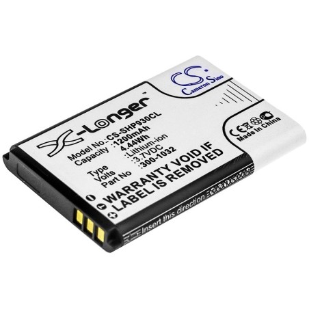 Batterie pour Shoretel IP930D (1200 mAh/4.44 Wh, 3.7 V)