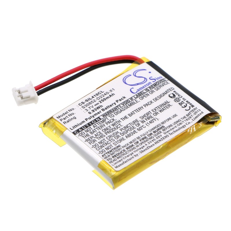 Batterie pour Siemens Pro Maxwell 10 DECT (250 mAh/0.93 Wh, 3.7 V)