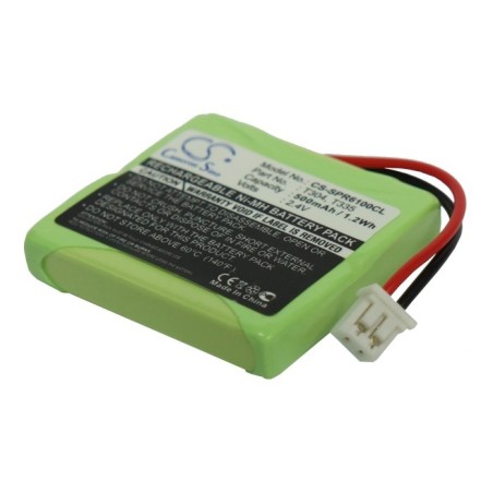 Batterie pour GP GP0830 (500 mAh/1.2 Wh, 2.4 V)