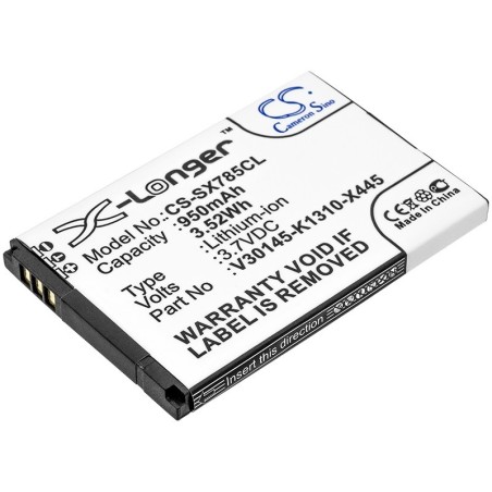 Batterie pour Siemens SL400A (950 mAh/3.52 Wh, 3.7 V)