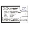 Batterie pour NEC Gx77 (1200 mAh/4.44 Wh, 3.7 V)