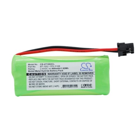 Batterie pour Sony DECT 1060 (800 mAh/1.92 Wh, 2.4 V)