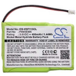 Batterie pour Sanyo TH2000 (400 mAh/1.44 Wh, 3.6 V)