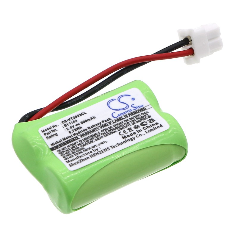 Batterie pour V Tech VT2032 (300 mAh/0.72 Wh, 2.4 V)