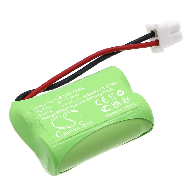 Batterie pour V Tech BT283642 (300 mAh/0.72 Wh, 2.4 V)