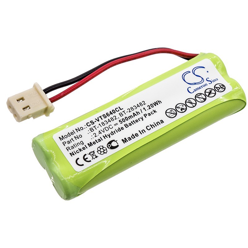 Batterie pour V Tech DS6401 (500 mAh/1.2 Wh, 2.4 V)