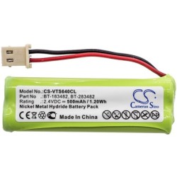 Batterie pour V Tech LS6476 (500 mAh/1.2 Wh, 2.4 V)