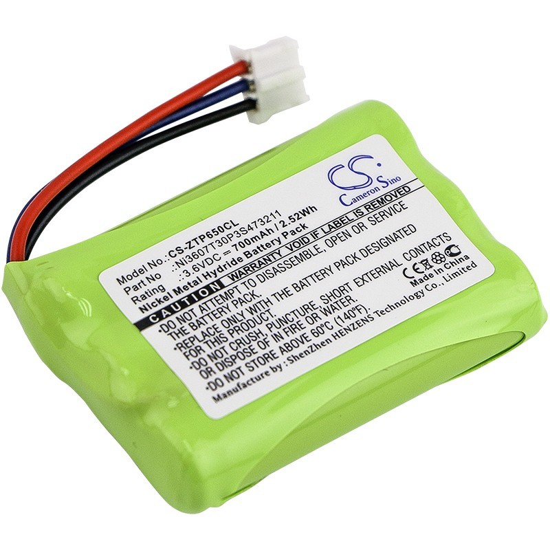 Batterie pour ZTE WP650 (700 mAh/2.52 Wh, 3.6 V)