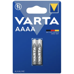 Pack de 2 piles varta AAAA 1,5V Alcaline