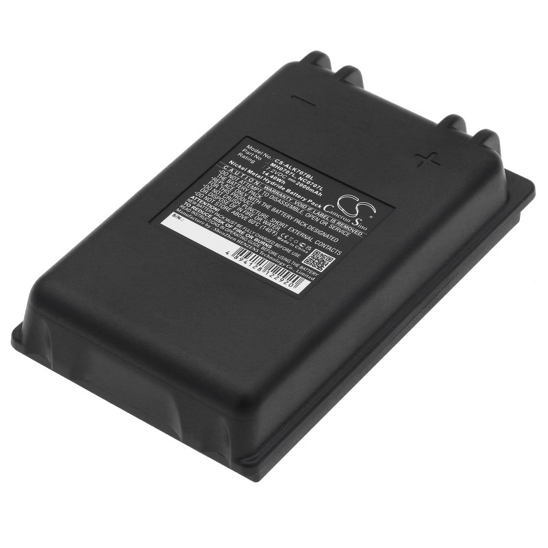Batterie pour Autec UTX97 transmitter (2000 mAh/14.4 Wh, 7.2 V)