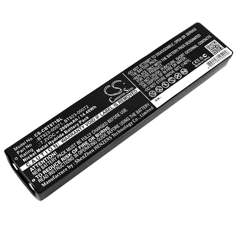 Batterie pour Laird TC100 (2000 mAh/14.4 Wh, 7.2 V)