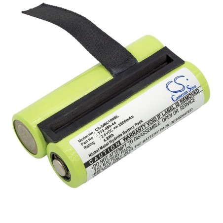 Batterie pour Damag DRC10 (2000 mAh/4.8 Wh, 2.4 V)
