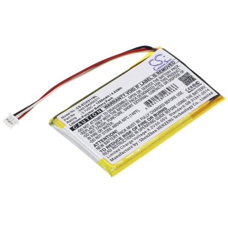 Batterie pour ELCA EVO (1250 mAh/4.63 Wh, 3.7 V)