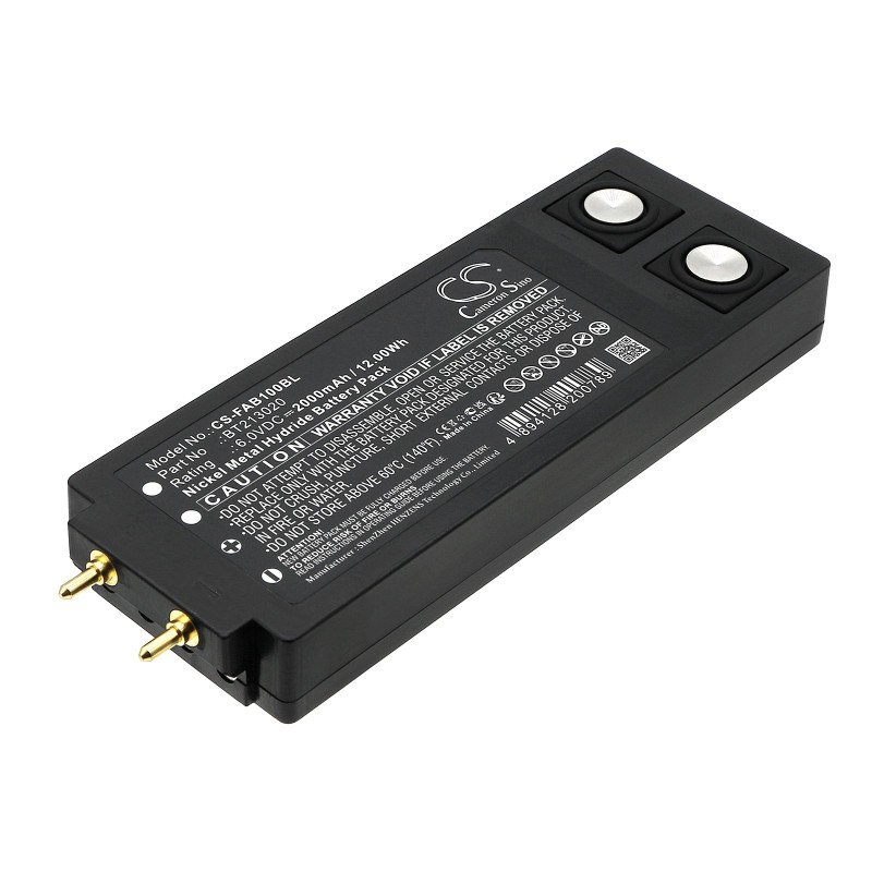 Batterie pour HBC TTB 10 (2000 mAh/12 Wh, 6 V)