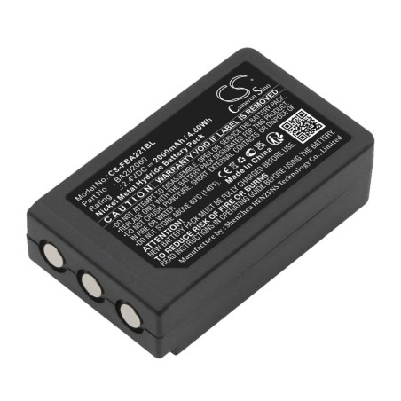 Batterie pour HBC BA202060 (2000 mAh/4.8 Wh, 2.4 V)