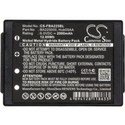 Batterie pour HBC Technos (2000 mAh/12 Wh, 6 V)
