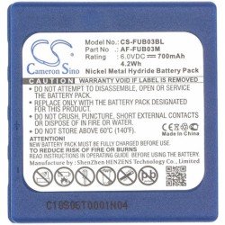 Batterie pour HBC KH68302500 (700 mAh/4.2 Wh, 6 V)