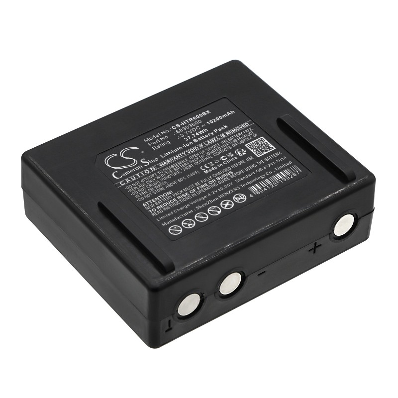 Batterie pour Hetronic 68303600 (10200 mAh/37.74 Wh, 3.7 V)