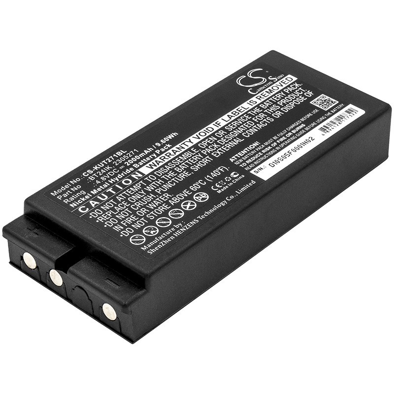 Batterie pour Ikusi IKONTROL (2000 mAh/9.6 Wh, 4.8 V)