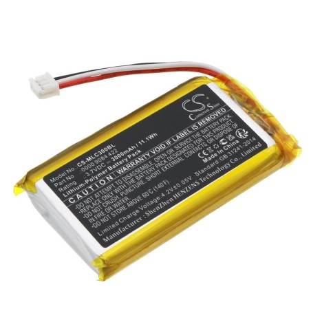 Batterie pour Meiller isar-control 3 (3000 mAh/11.1 Wh, 3.7 V)