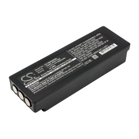 Batterie pour Scanreco 17162 (2000 mAh/14.4 Wh, 7.2 V)