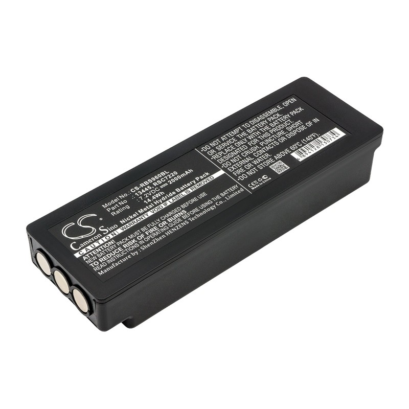 Batterie pour Scanreco 960 (2000 mAh/14.4 Wh, 7.2 V)