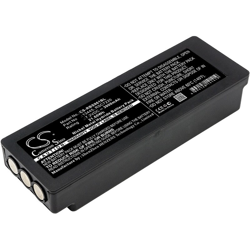 Batterie pour Scanreco Cifa (3000 mAh/21.6 Wh, 7.2 V)