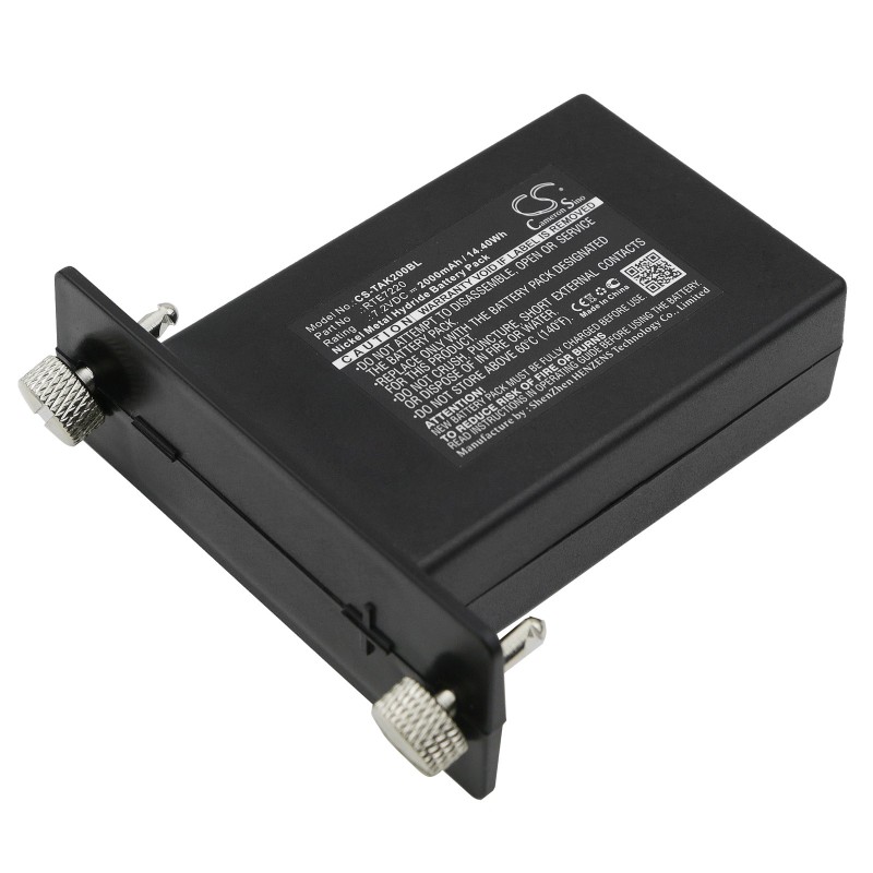 Batterie pour Teletec AK2 Transmitter (2000 mAh/14.4 Wh, 7.2 V)