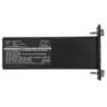 Batterie pour Teletec AK1 (2000 mAh/19.2 Wh, 9.6 V)