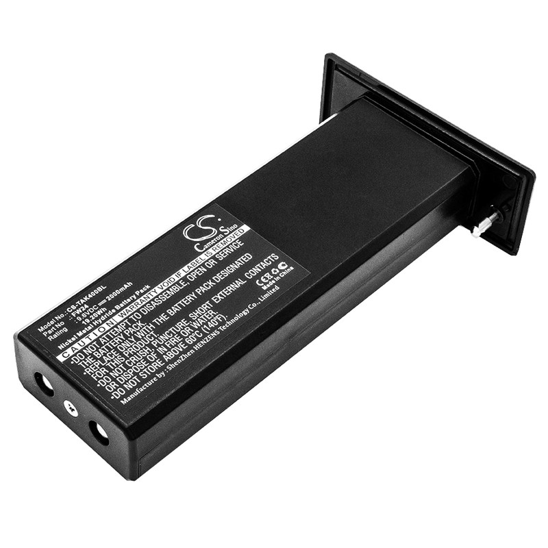 Batterie pour Teletec AK4 (2000 mAh/19.2 Wh, 9.6 V)