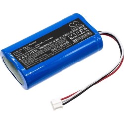 Batterie pour Albrecht DR 860 senior radio (5200 mAh/19.24 Wh, 3.7 V)
