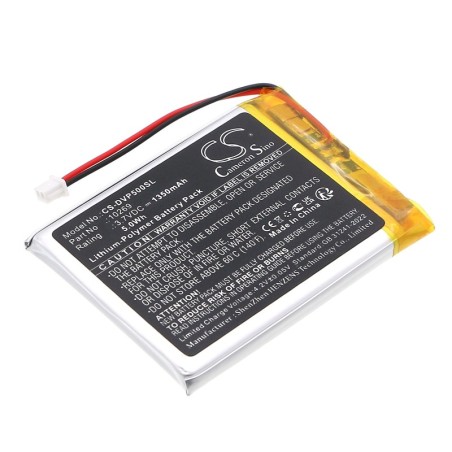 Batterie pour Dual 10269 (1350 mAh/5 Wh, 3.7 V)