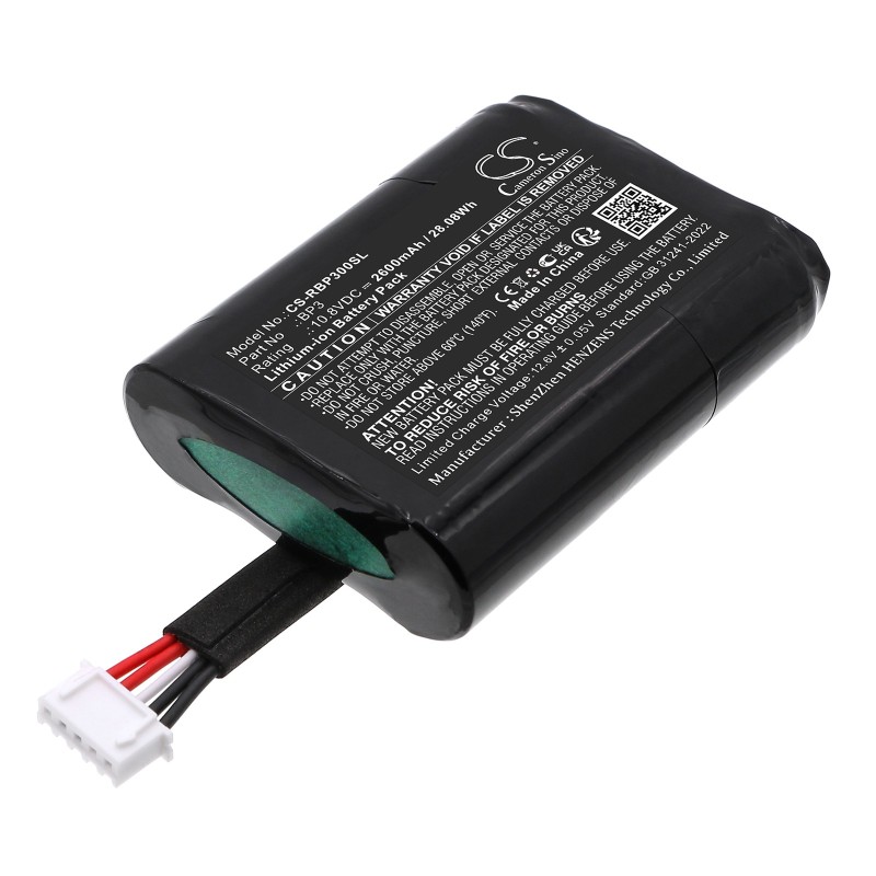 Batterie pour Roberts BP3 (2600 mAh/28.08 Wh, 10.8 V)