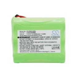 Batterie pour Roberts Solar Dab 1 (2200 mAh/7.92 Wh, 3.6 V)