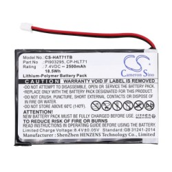 Batterie pour Haier 805-01-NL (2500 mAh/18.5 Wh, 7.4 V)