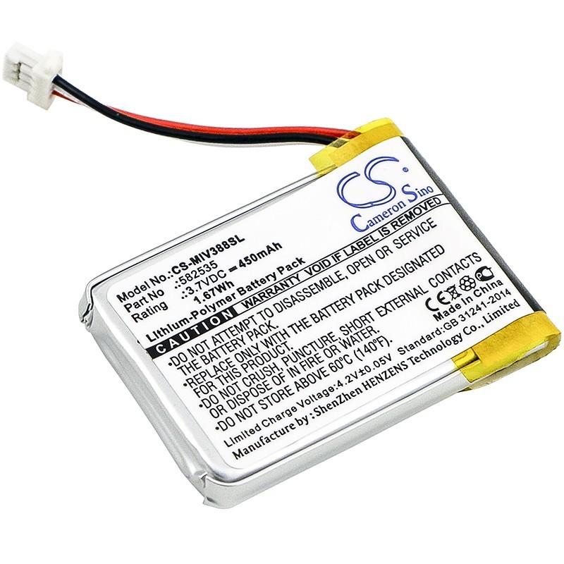 Batterie pour Abee M3 (450 mAh/1.67 Wh, 3.7 V)