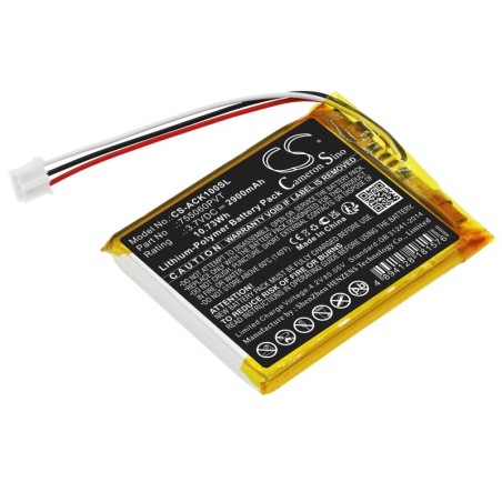 Batterie pour AUTOKEYSPROTOOL CK-100 (2900 mAh/10.73 Wh, 3.7 V)