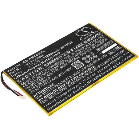 Batterie pour Autel MS908CV (11000 mAh/40.7 Wh, 3.7 V)