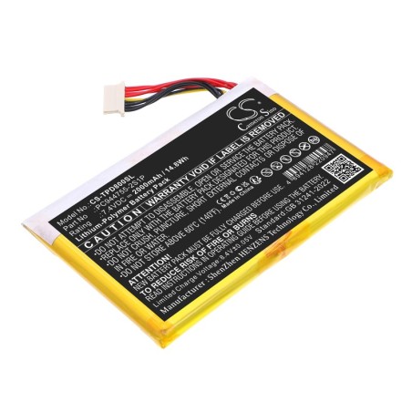 Batterie pour Topdon ArtiDiag800BT (2000 mAh/14.8 Wh, 7.4 V)