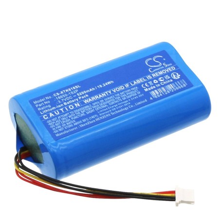 Batterie pour XTOOL 18650-1S2P (5200 mAh/19.24 Wh, 3.7 V)