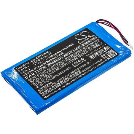 Batterie pour XTOOL i80 Pad (3800 mAh/28.12 Wh, 7.4 V)